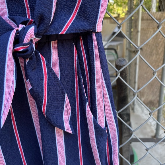 A.U.W Striped Capri Playsuit - Picture 4 of 6